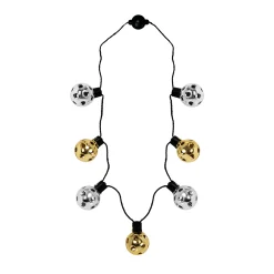 Best Windy City Novelties LED New Years Disco Ball Necklaces Retail Display