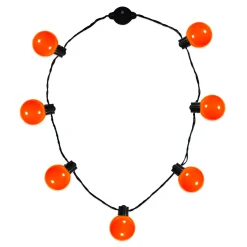 New Windy City Novelties LED Ball Necklace Orange