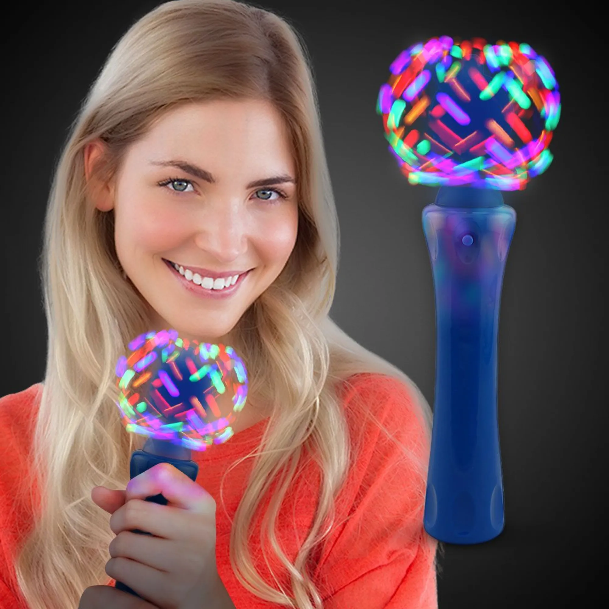 Best Windy City Novelties LED Orbiter Spinning Wand