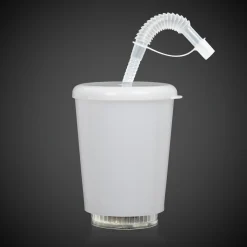 Hot Windy City Novelties LED 12 oz. Cup with Lid & Straw