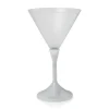 Best Windy City Novelties LED 7 oz. Frosted Martini Glass With White Stem