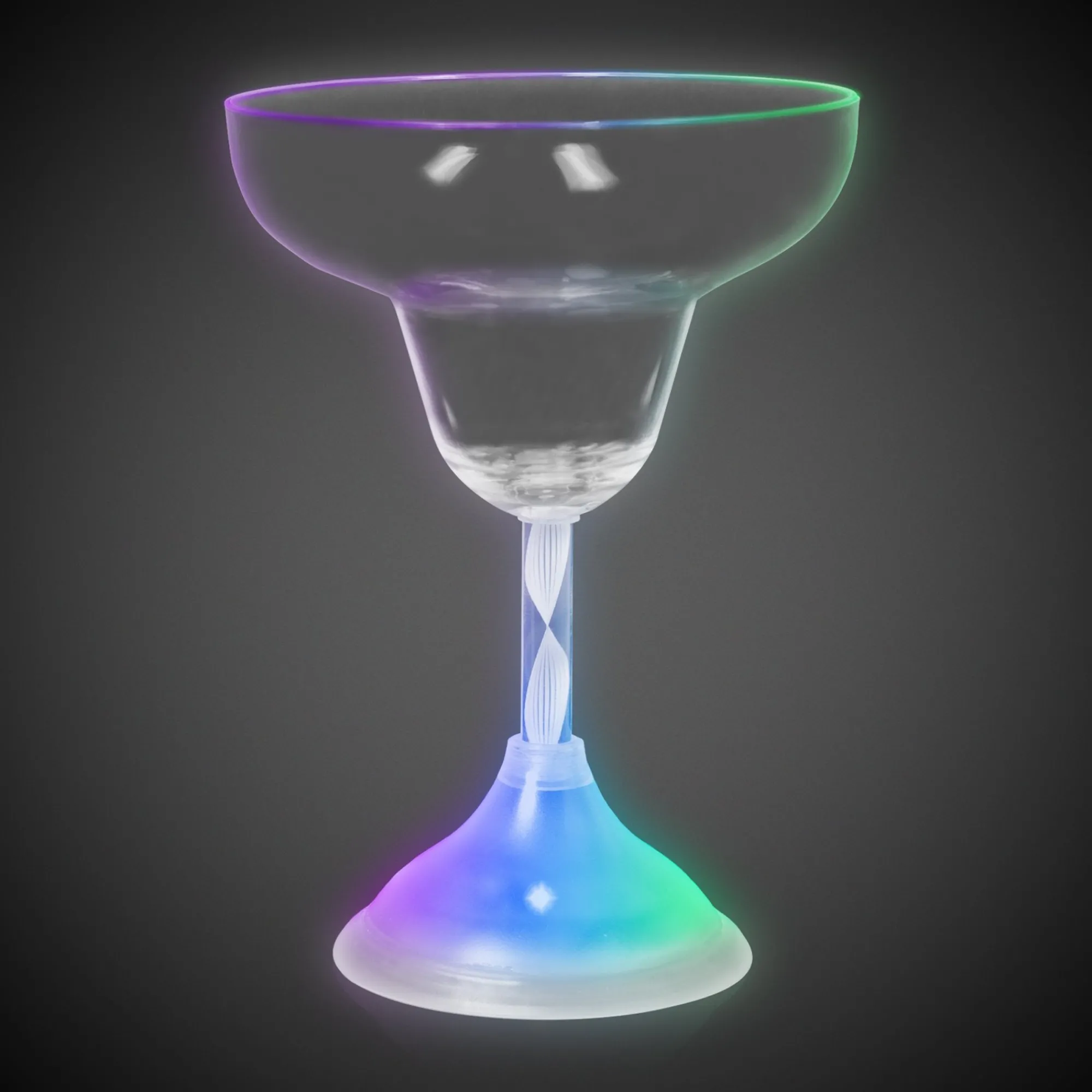 Online Windy City Novelties LED 10 oz. Margarita Glass