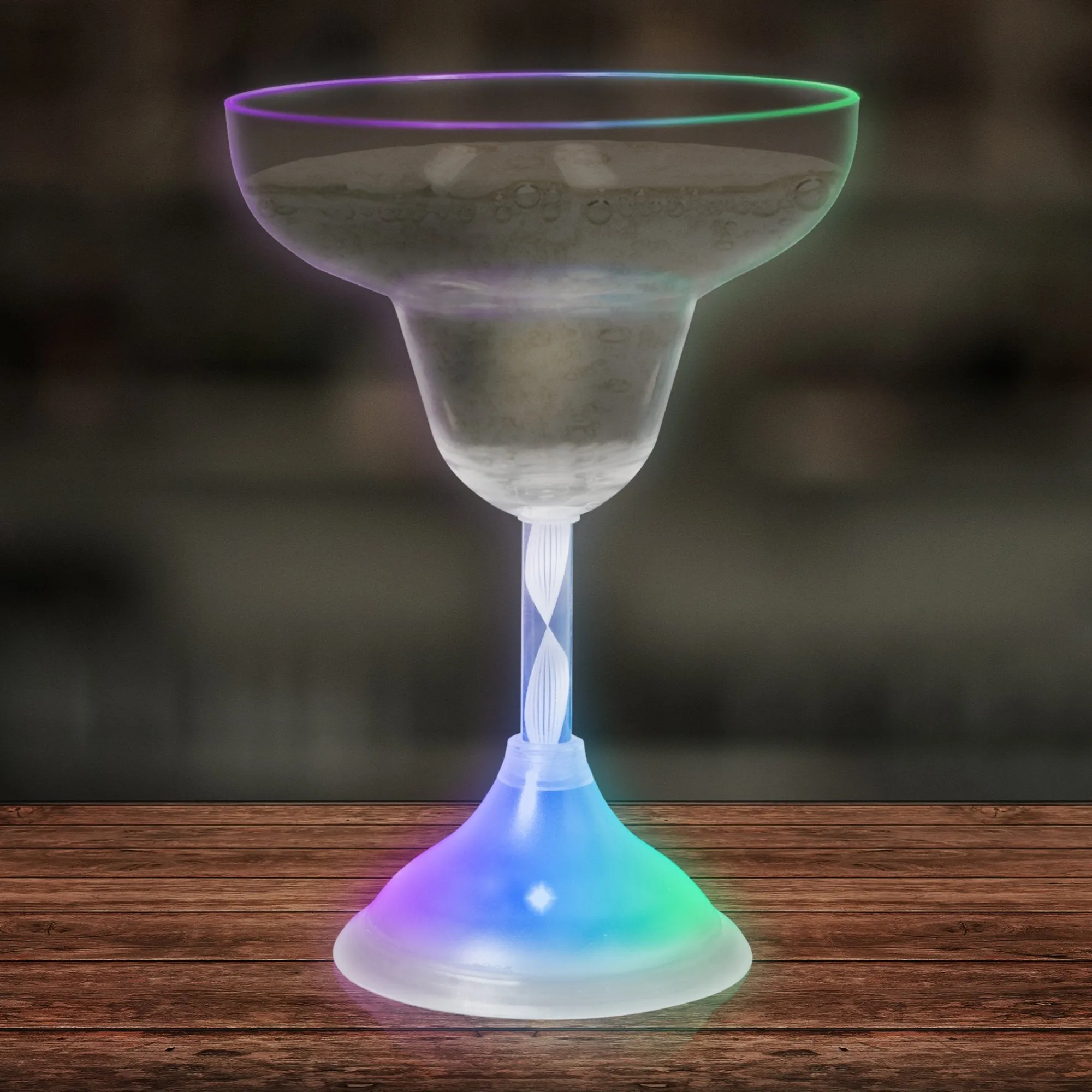 Online Windy City Novelties LED 10 oz. Margarita Glass