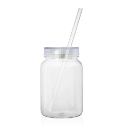 Hot Windy City Novelties LED 20 oz. Mason Jar with Straw