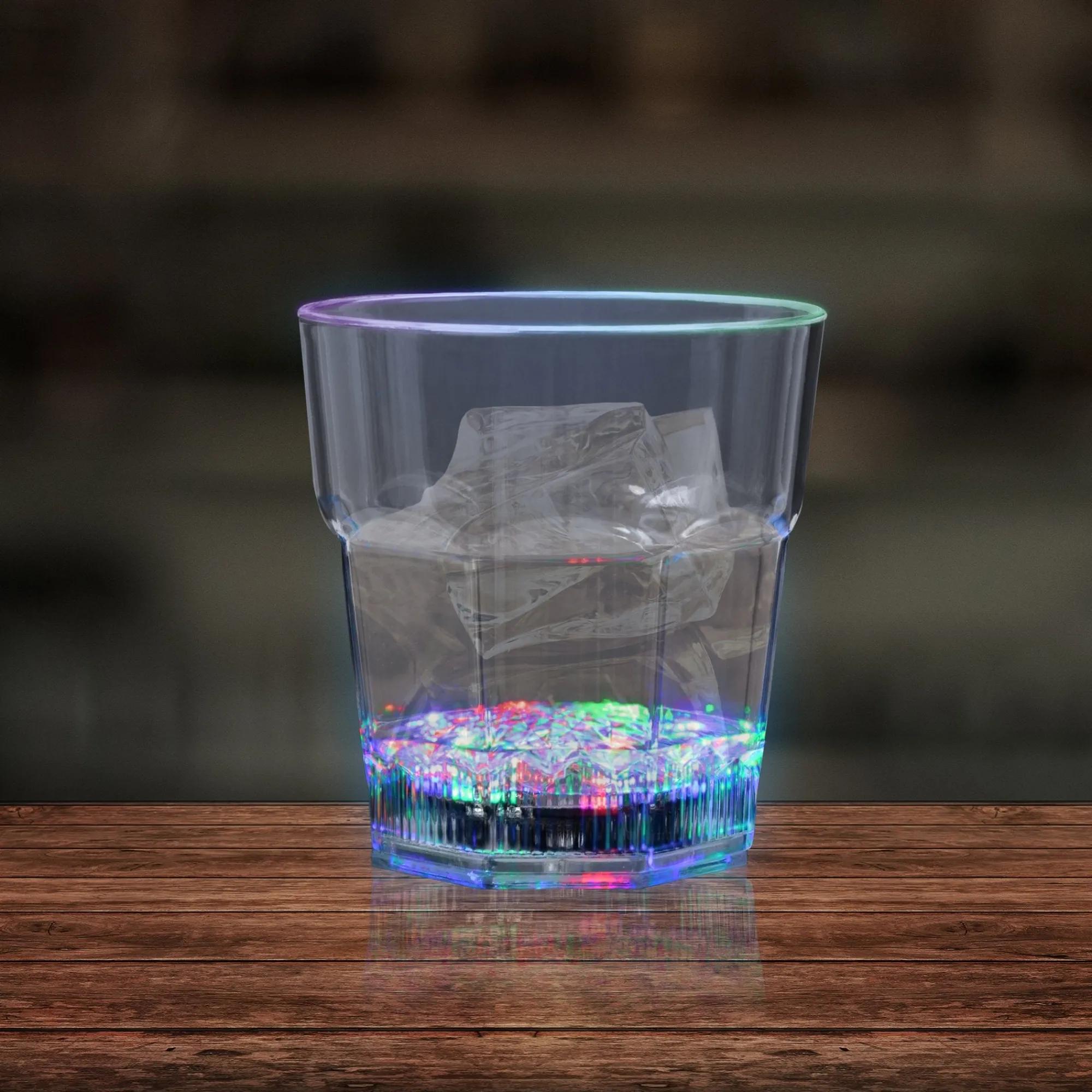 Windy City Novelties LED 8 oz. Rocks Glass