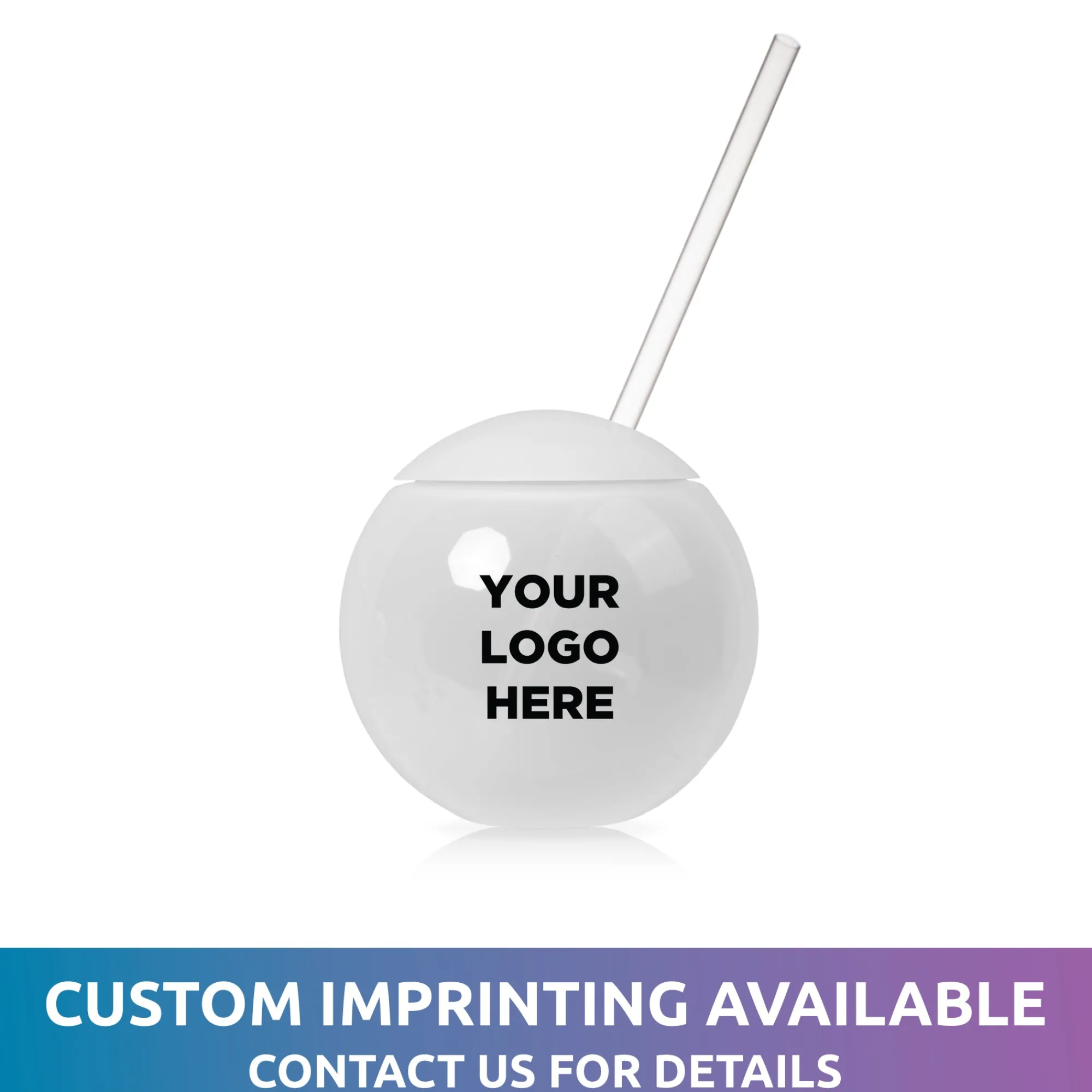 Hot Windy City Novelties LED 20 oz. Tumbler Ball Cup with Straw
