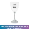 Hot Windy City Novelties LED 10 oz. Wine Glass White Stem