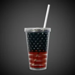 Online Windy City Novelties LED Patriotic Double Wall 16 oz. Cup