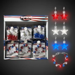 Online Windy City Novelties LED Patriotic Jewelry Retail Display