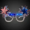 Clearance Windy City Novelties LED Patriotic Stars Sunglasses