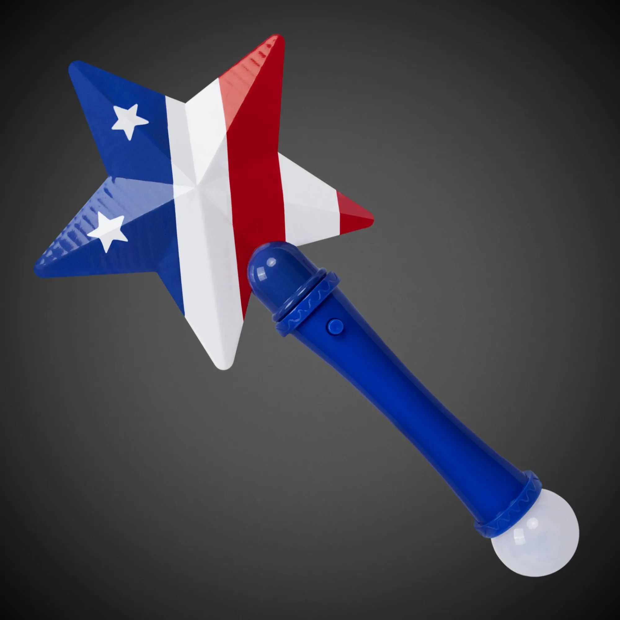 Windy City Novelties LED Patriotic Wands Retail Counter Display