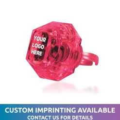 Best Windy City Novelties LED Diamond Ring Pink