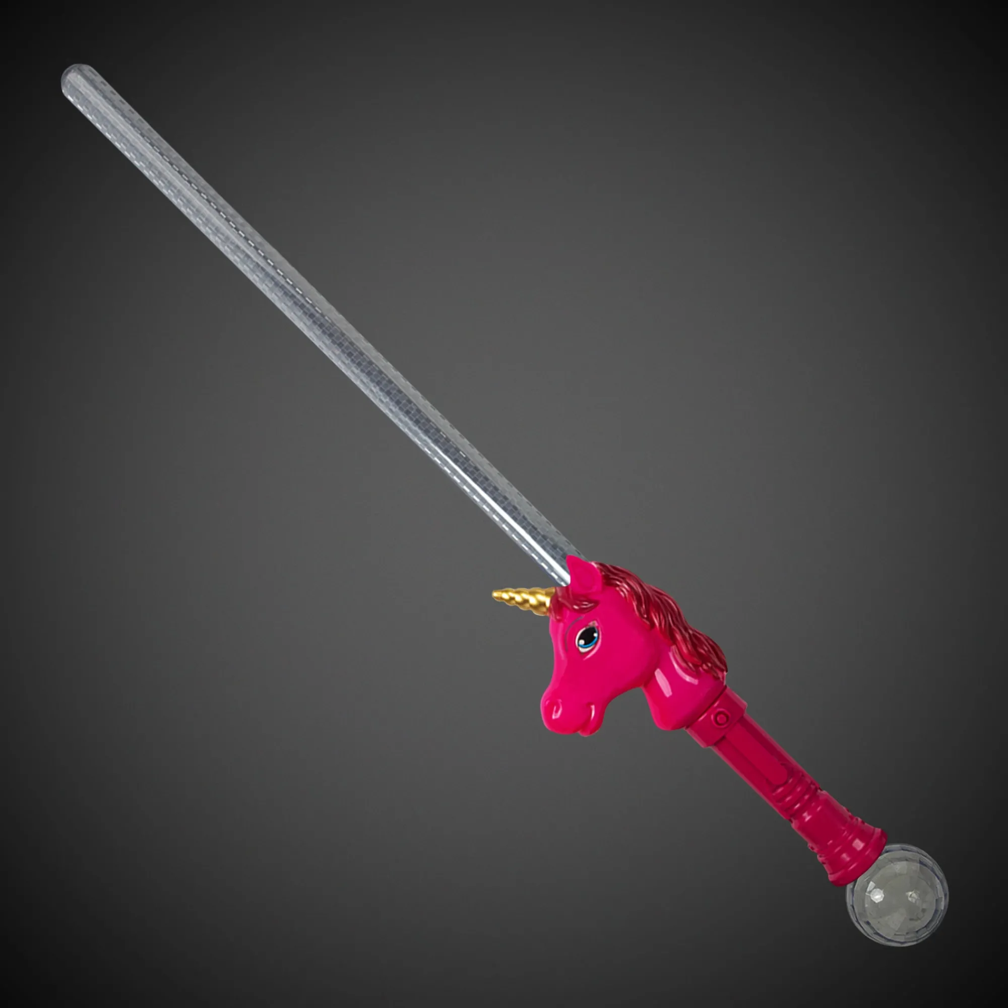 Clearance Windy City Novelties LED Pink Unicorn Sword