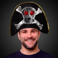 Sale Windy City Novelties LED Pirate Hat