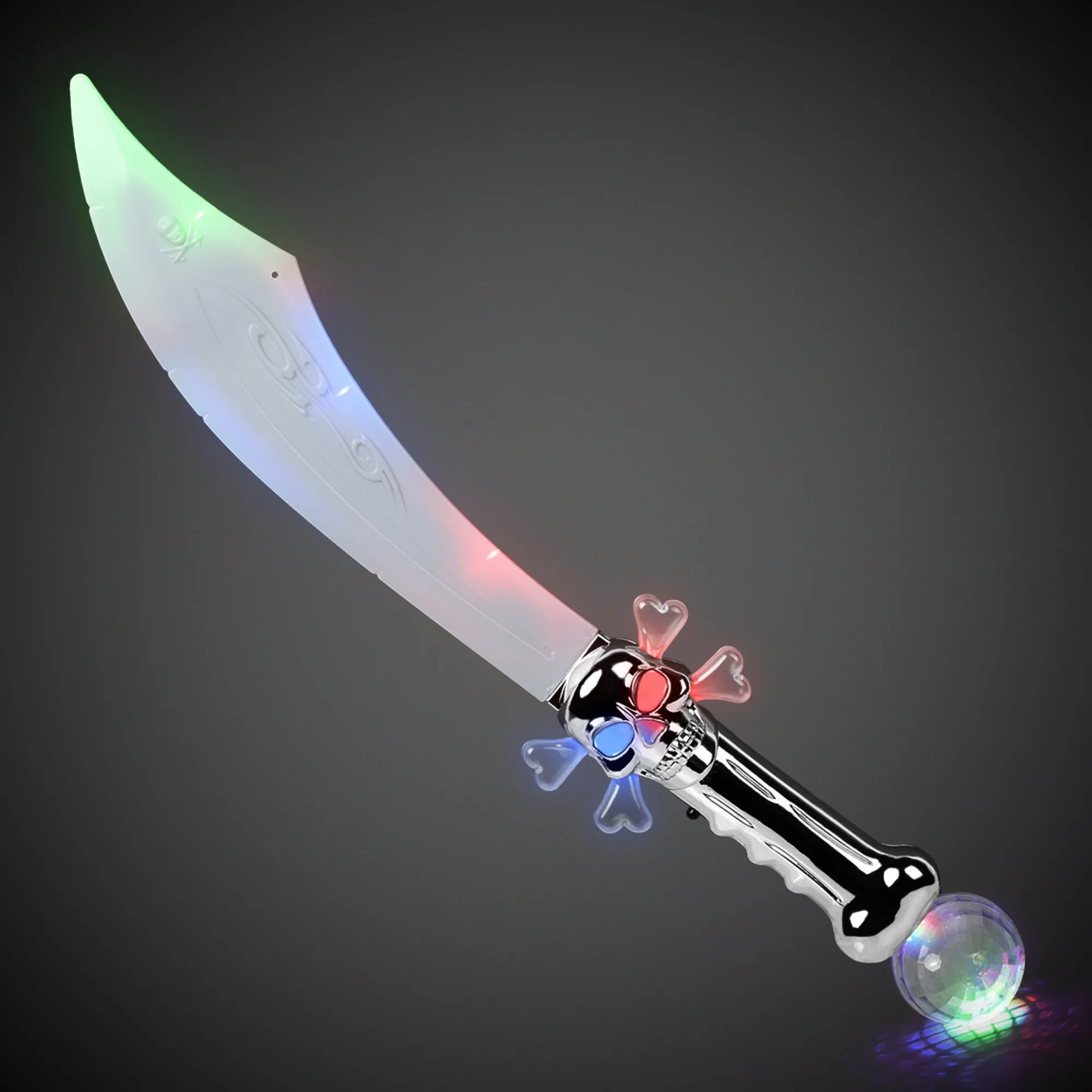 Best Windy City Novelties LED Pirate 23" Prism Ball Sword