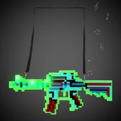 Windy City Novelties LED Pixel Machine Guns with Sound