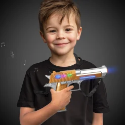 Online Windy City Novelties LED Plated Laser Pistol
