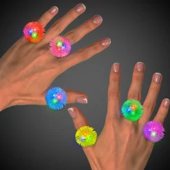 Hot Windy City Novelties LED Porcupine Jelly Rings
