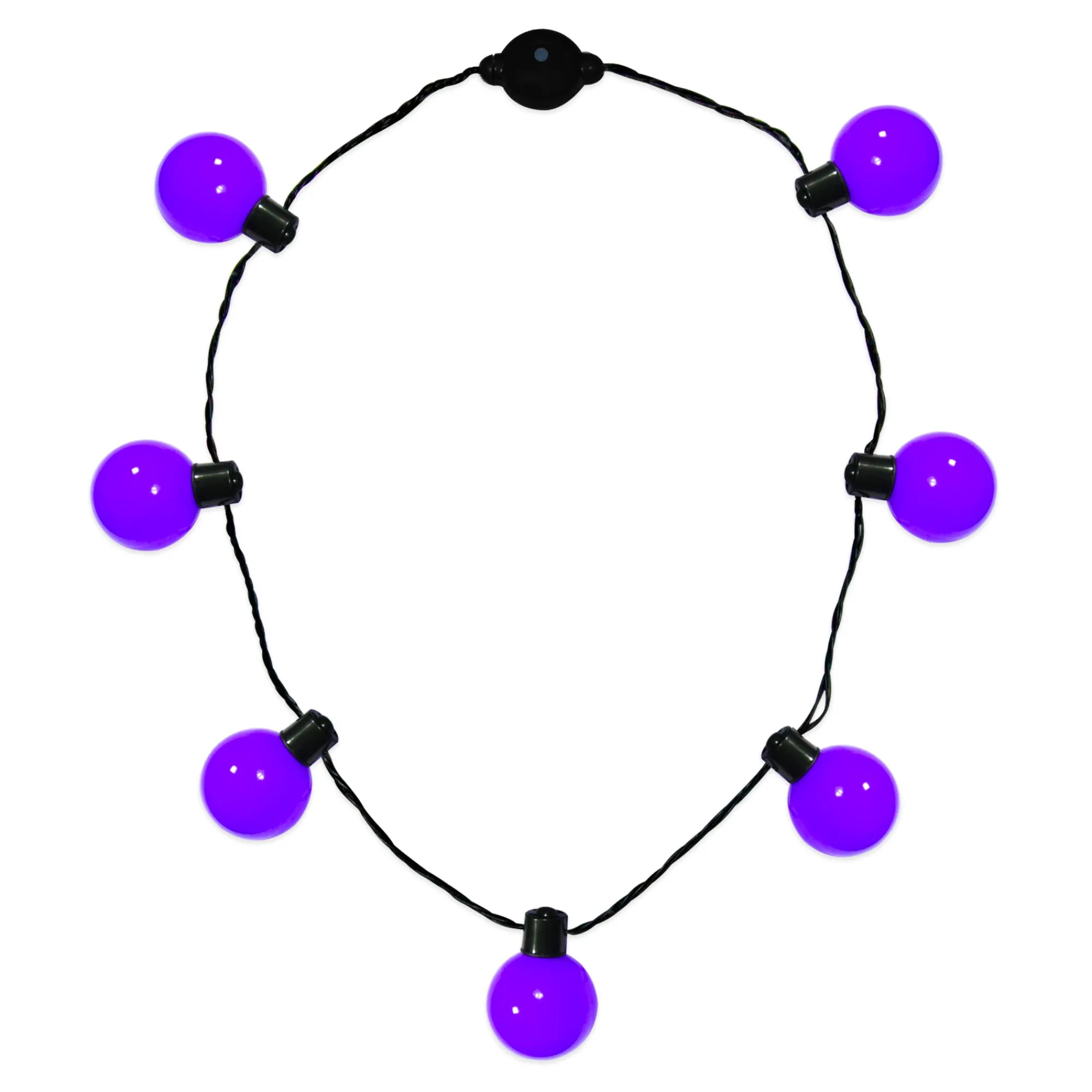 Hot Windy City Novelties LED Ball Necklace Purple
