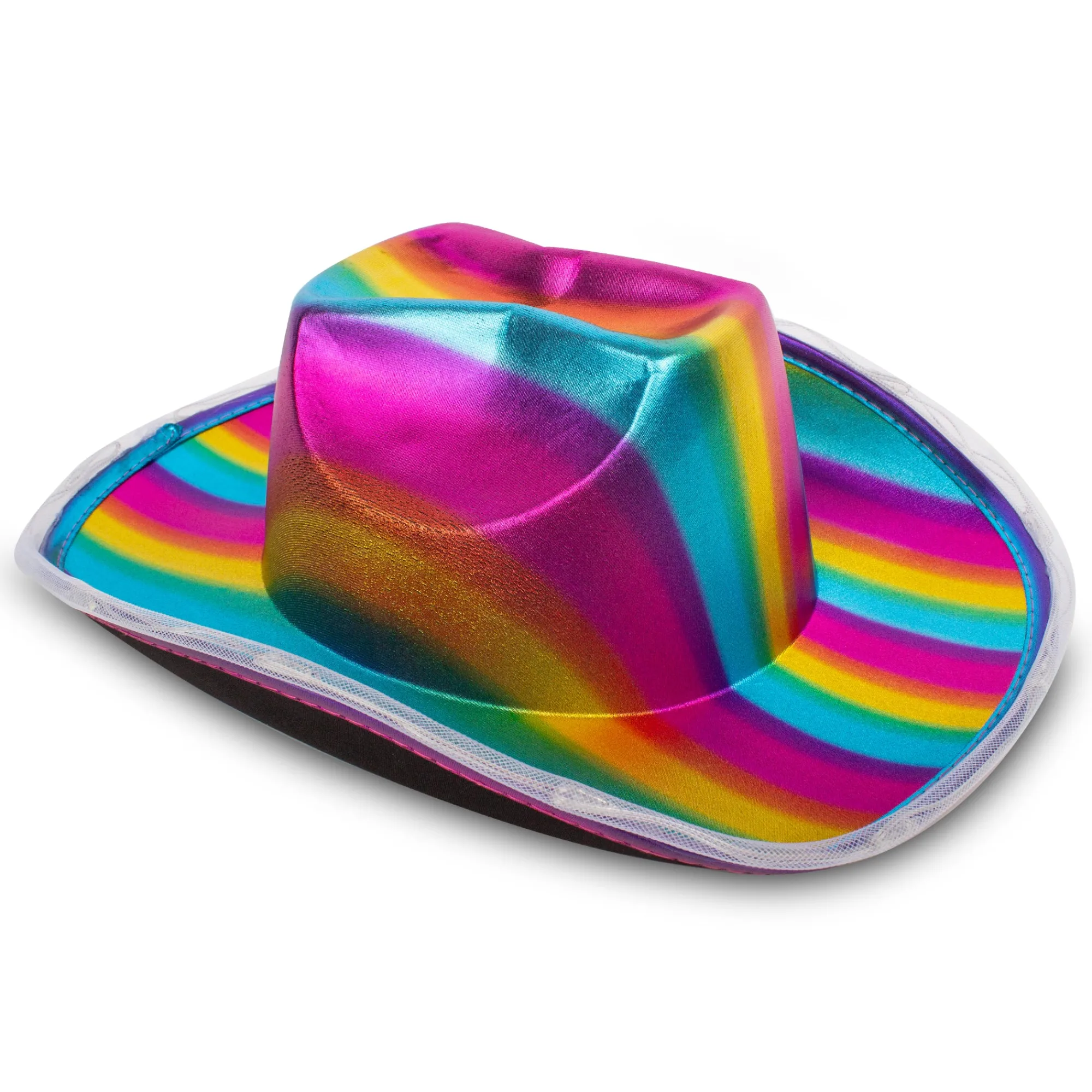 Outlet Windy City Novelties LED Rainbow Cowboy Hat
