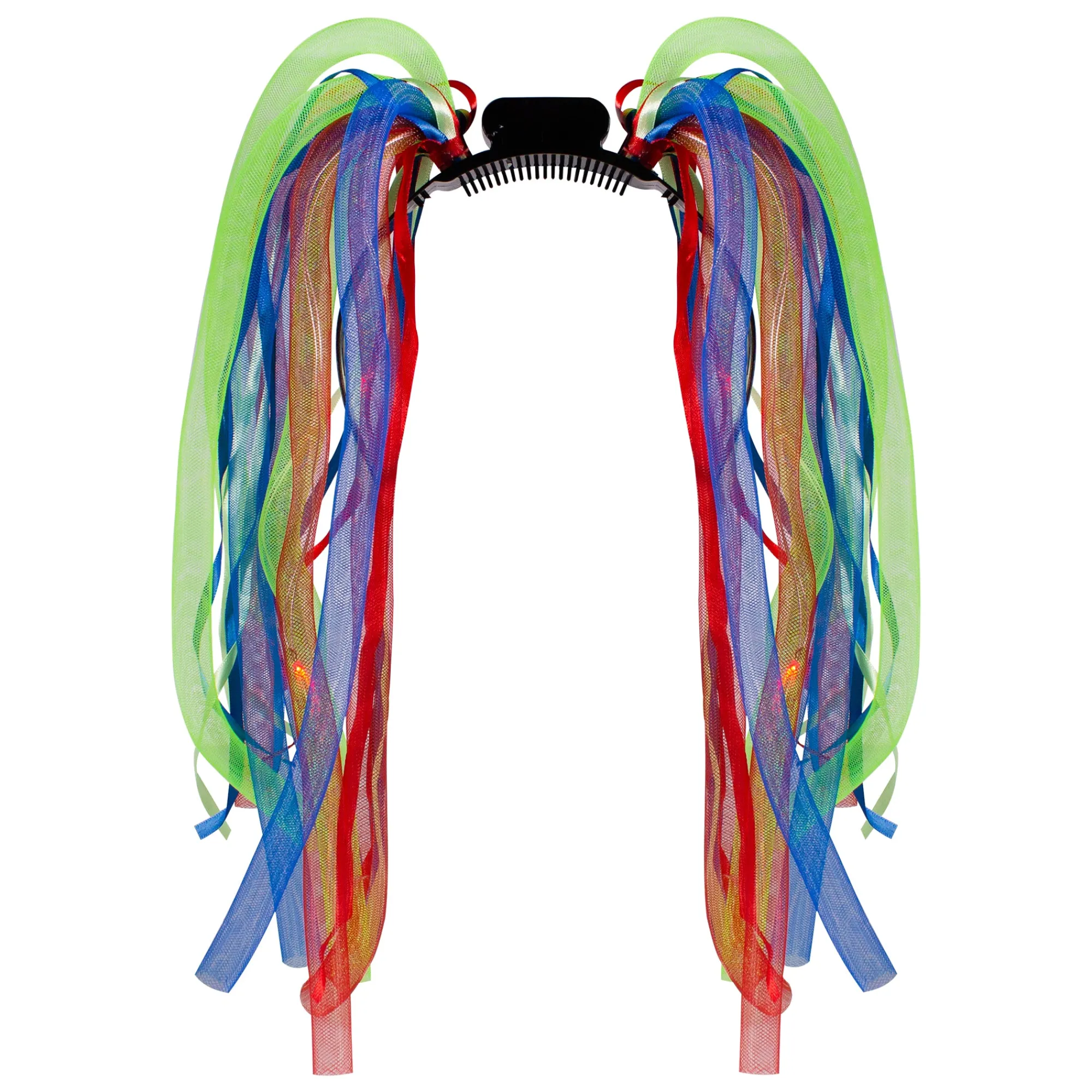 Hot Windy City Novelties LED Rainbow Dreads Headband