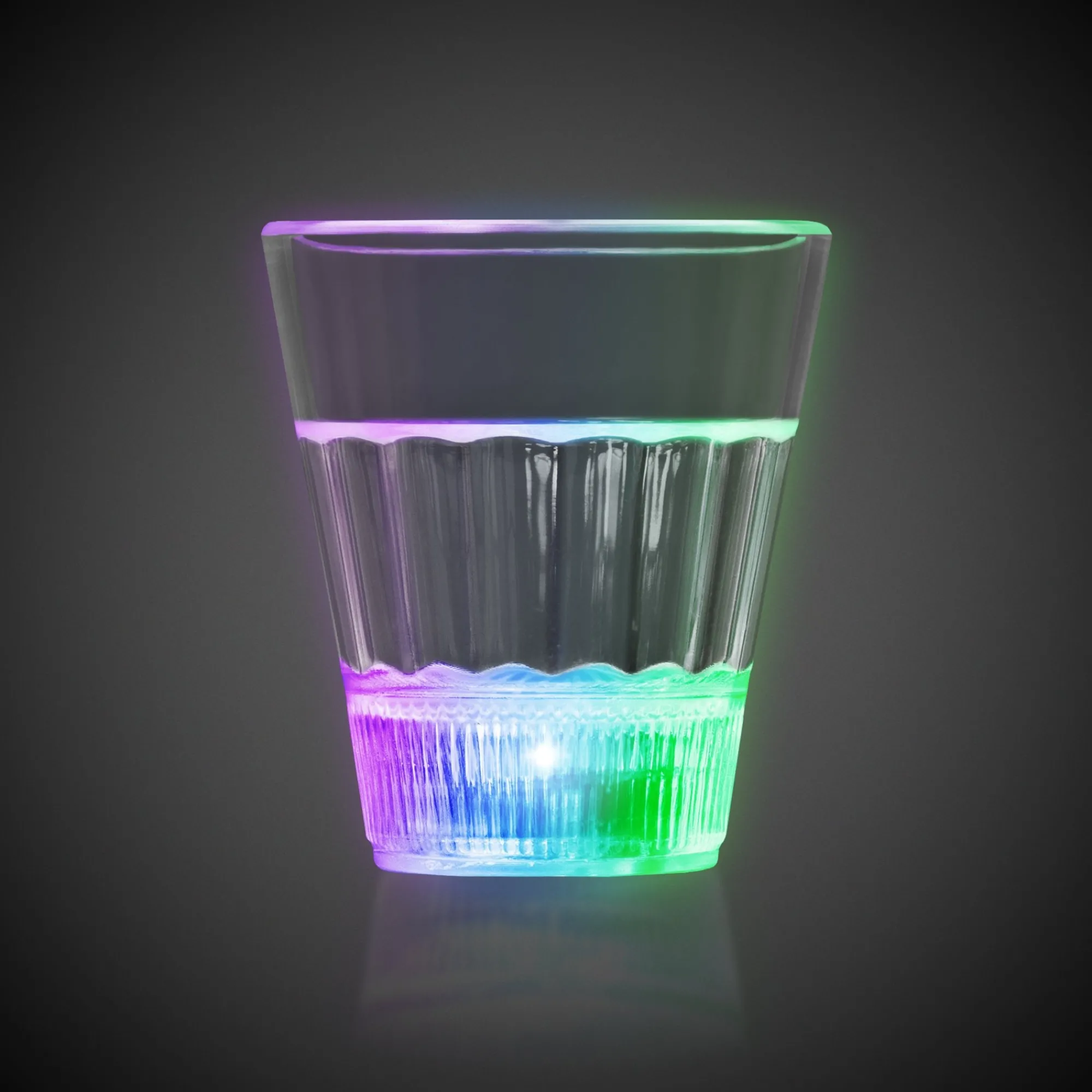 Discount Windy City Novelties LED Rainbow 2 oz. Shot Glass