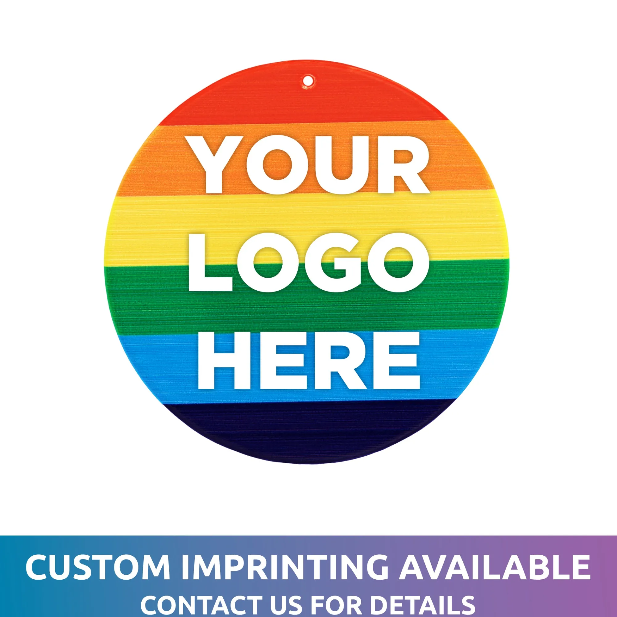 Clearance Windy City Novelties LED Rainbow Pride Medallion
