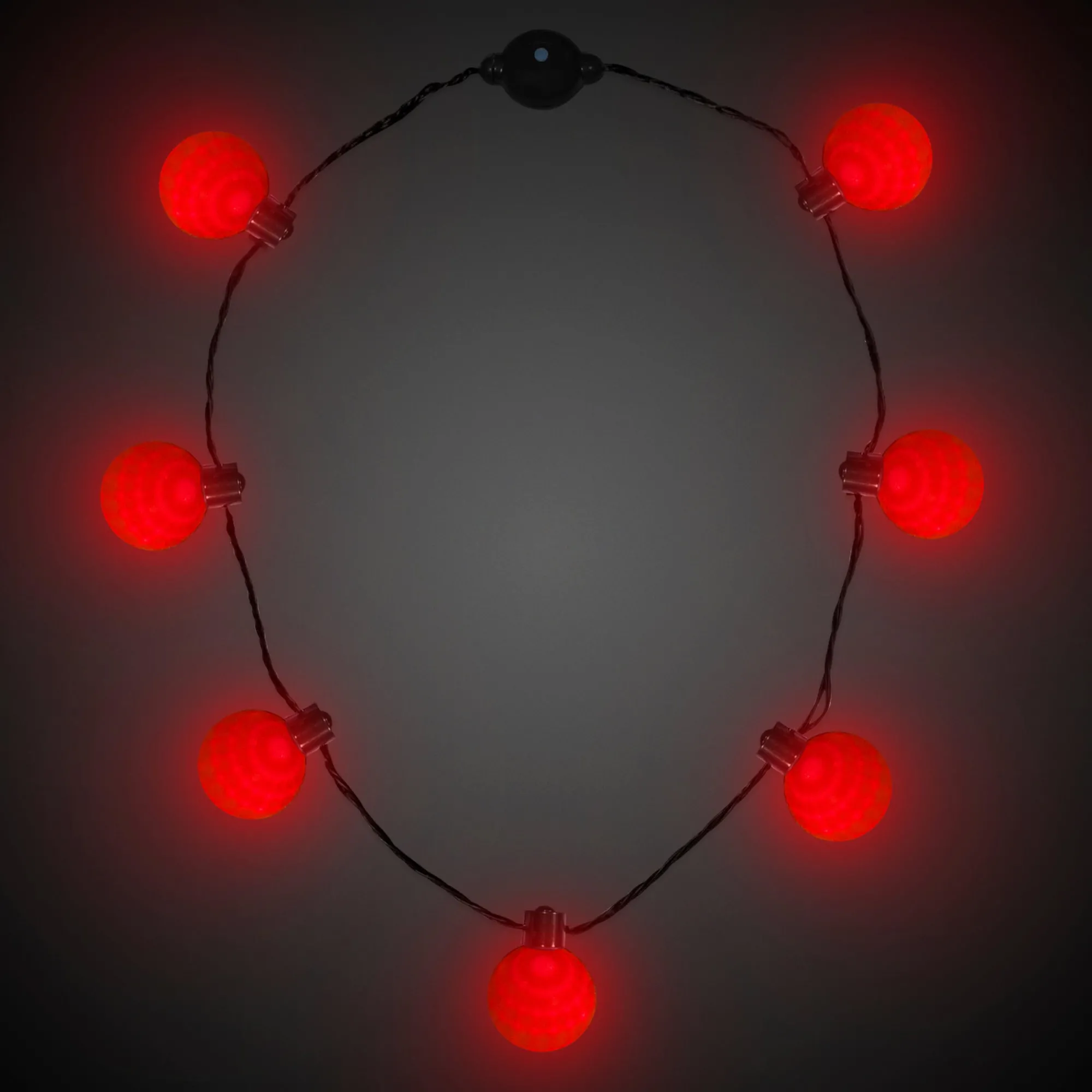 Online Windy City Novelties LED Ball Necklace Red