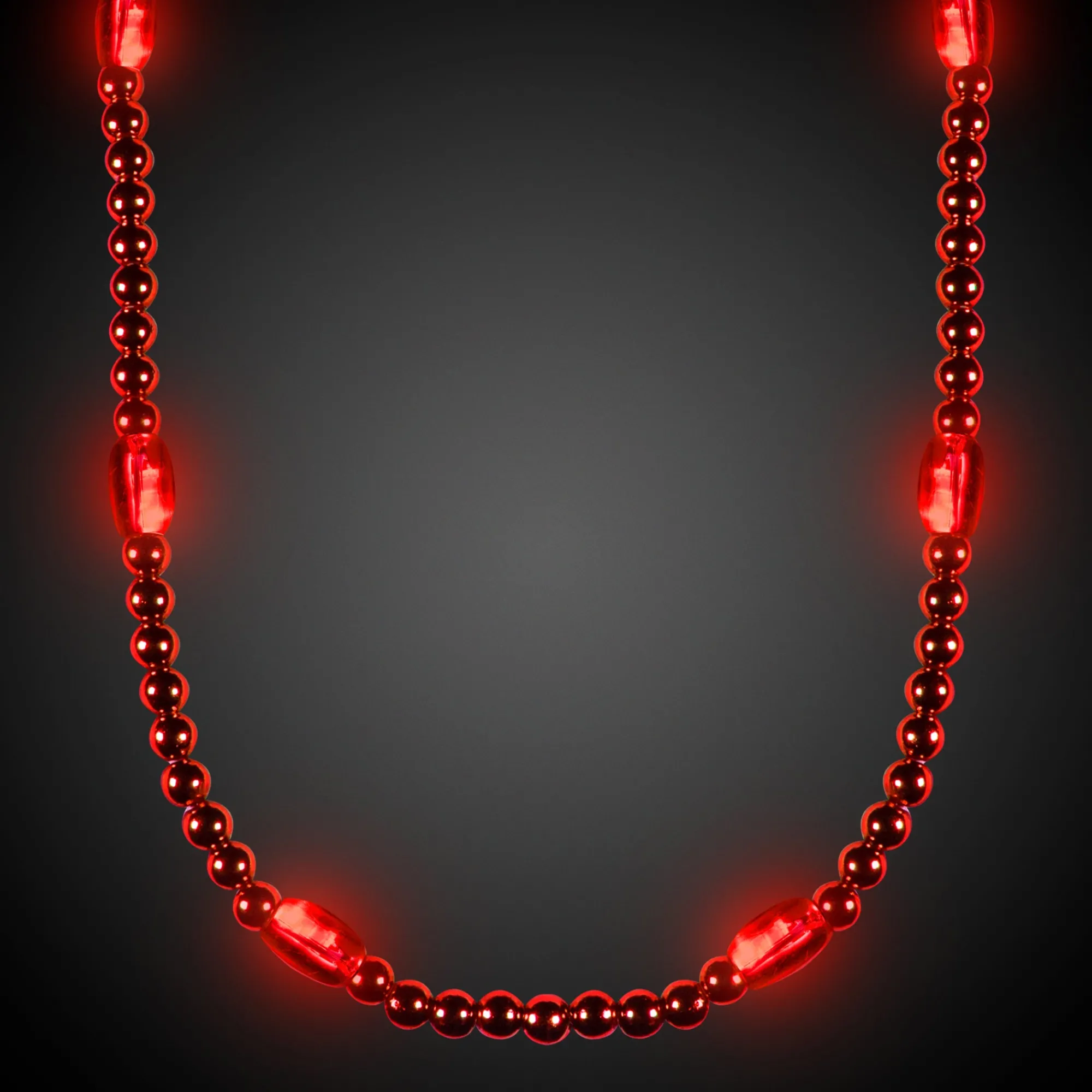 Online Windy City Novelties LED 30" Beaded Necklace Red