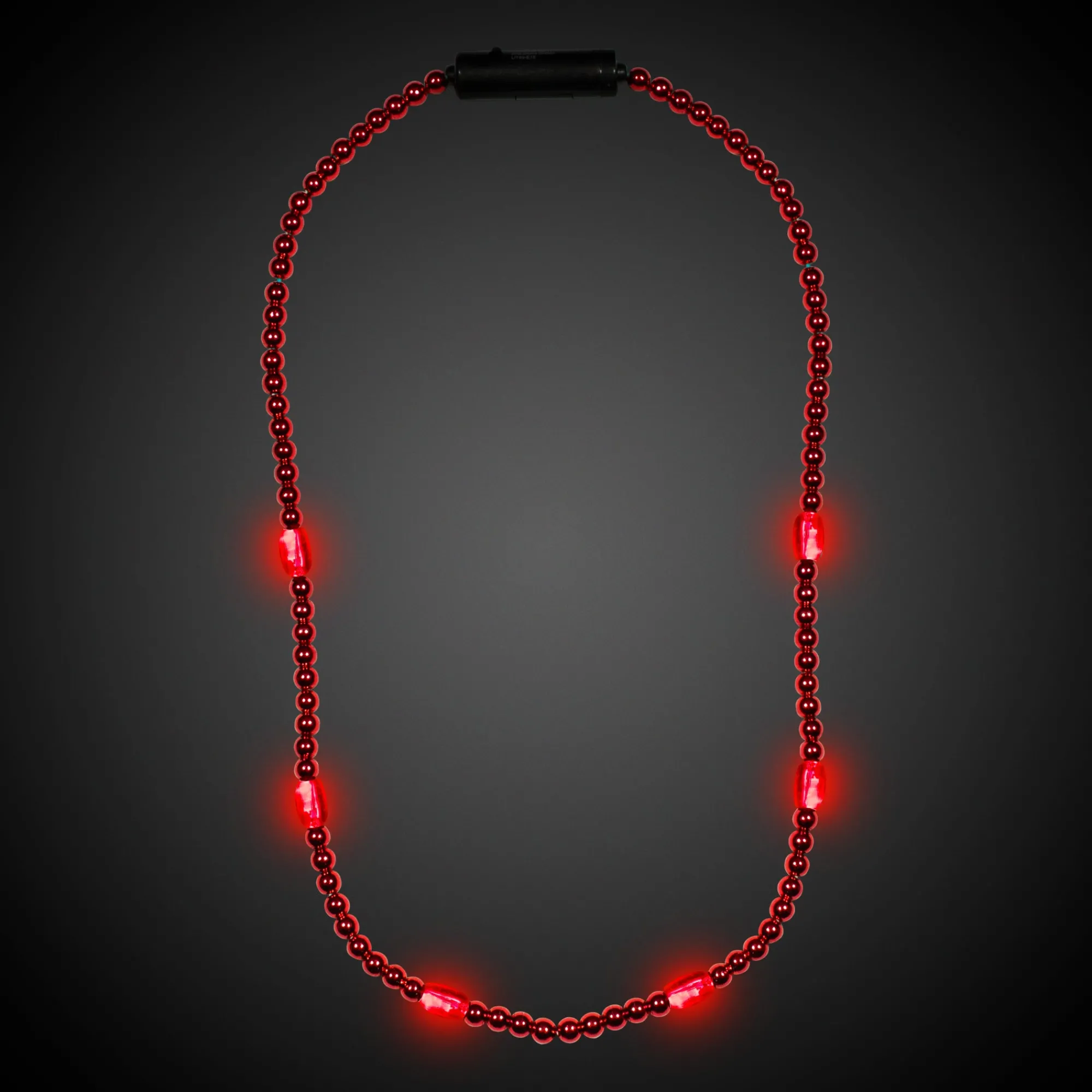 Online Windy City Novelties LED 30" Beaded Necklace Red