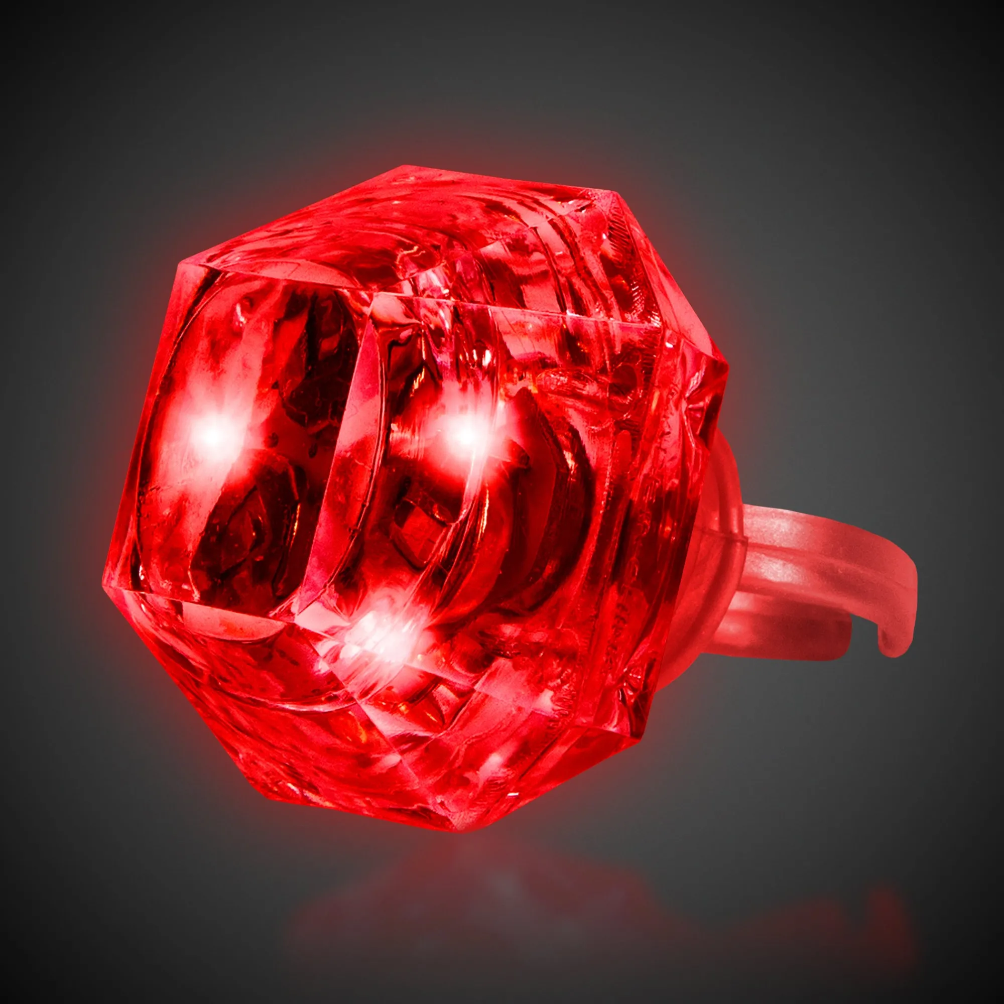 Clearance Windy City Novelties LED Diamond Ring Red