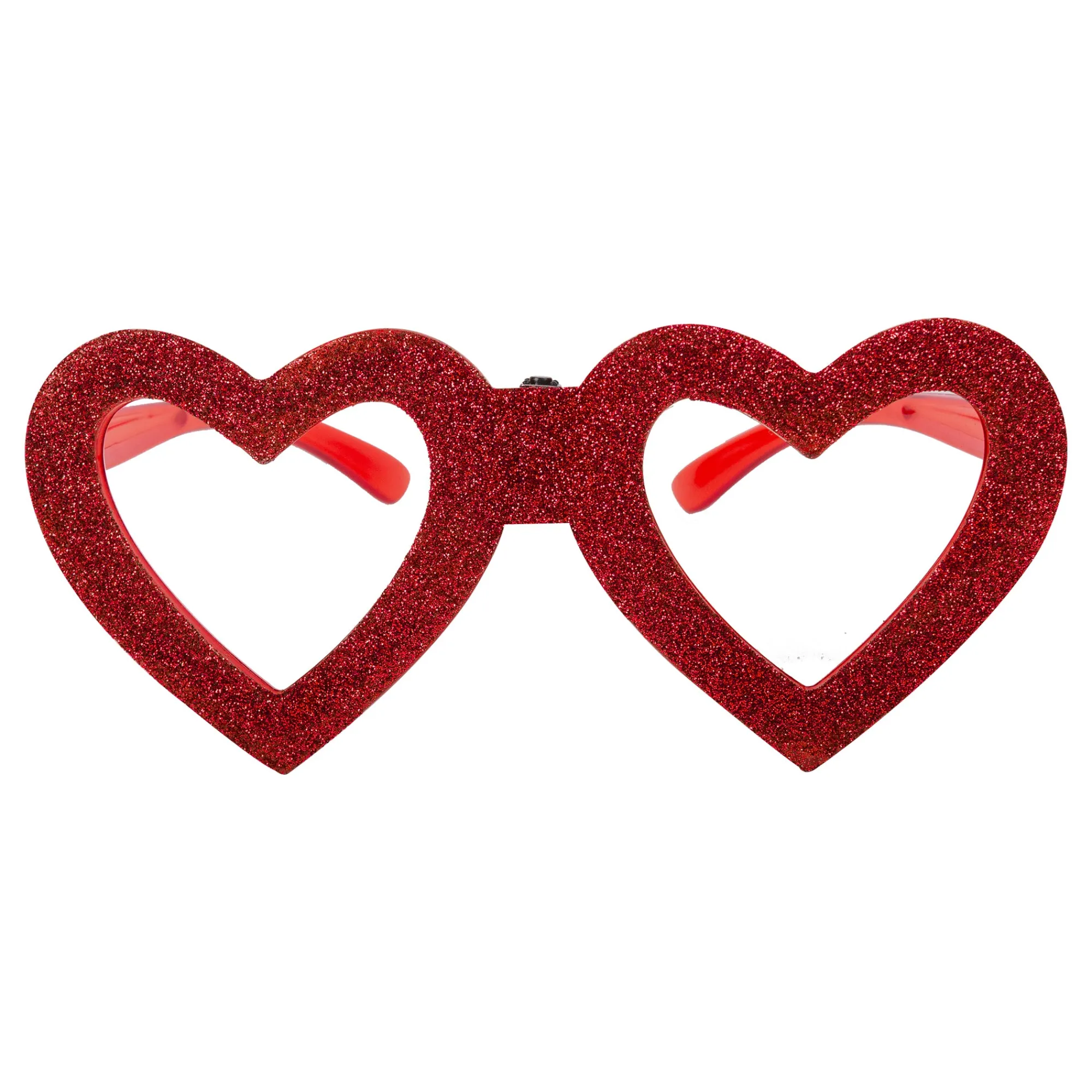 Online Windy City Novelties LED Heart Glitter Glasses Red