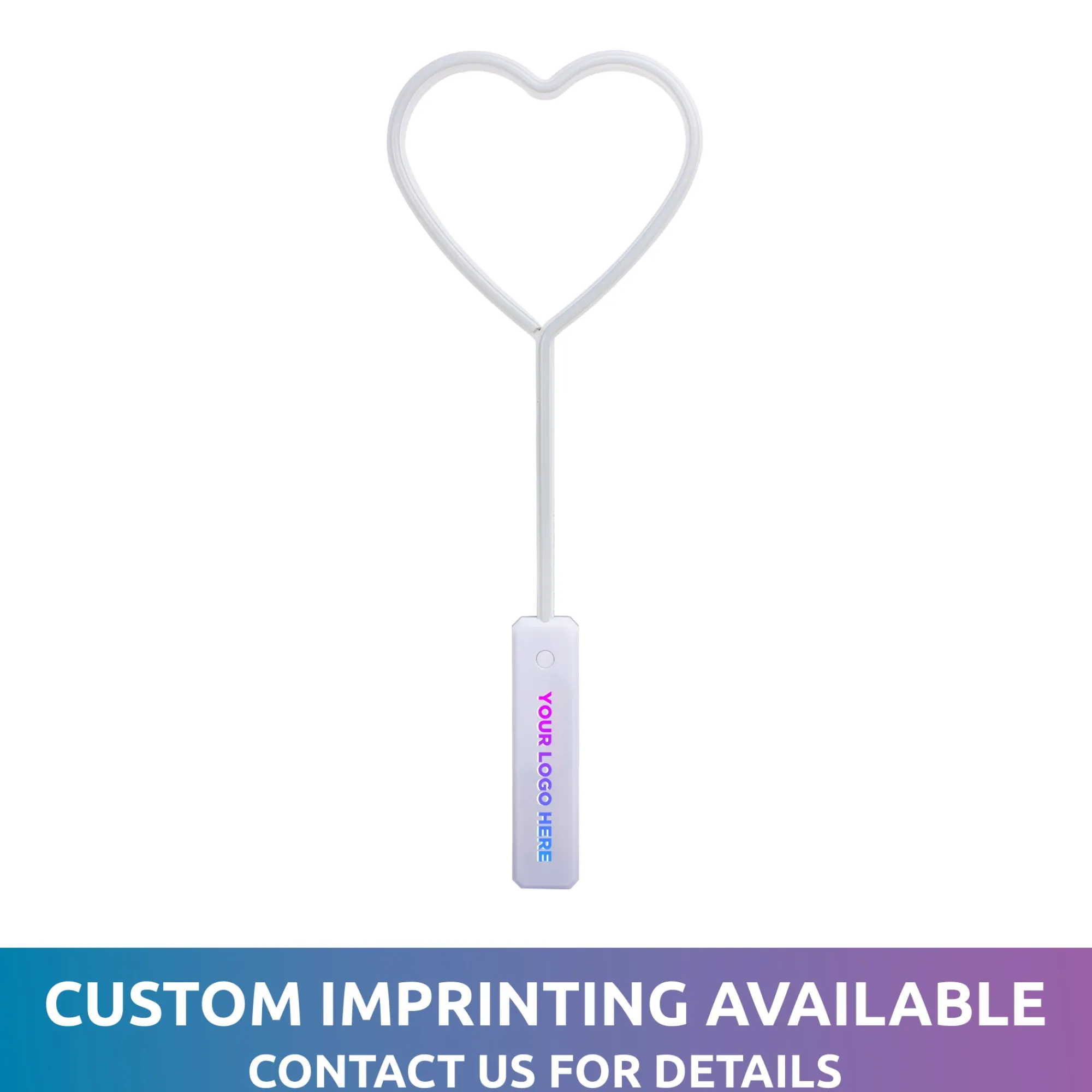 Outlet Windy City Novelties LED Red Heart Wand