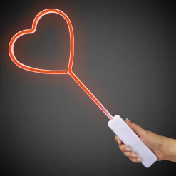 Outlet Windy City Novelties LED Red Heart Wand