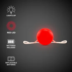 Best Windy City Novelties LED Red Noses