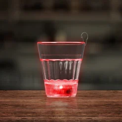 Hot Windy City Novelties LED 2 oz. Shot Glass with Clip Red