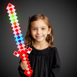 Discount Windy City Novelties LED Red Pixel Sword
