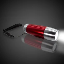Best Windy City Novelties LED & Silver 4" Taper Flashlight Red