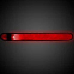 Hot Windy City Novelties LED Slap Bracelet Red