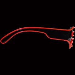 Sale Windy City Novelties LED Slotted EL Wire Eyeglasses Red