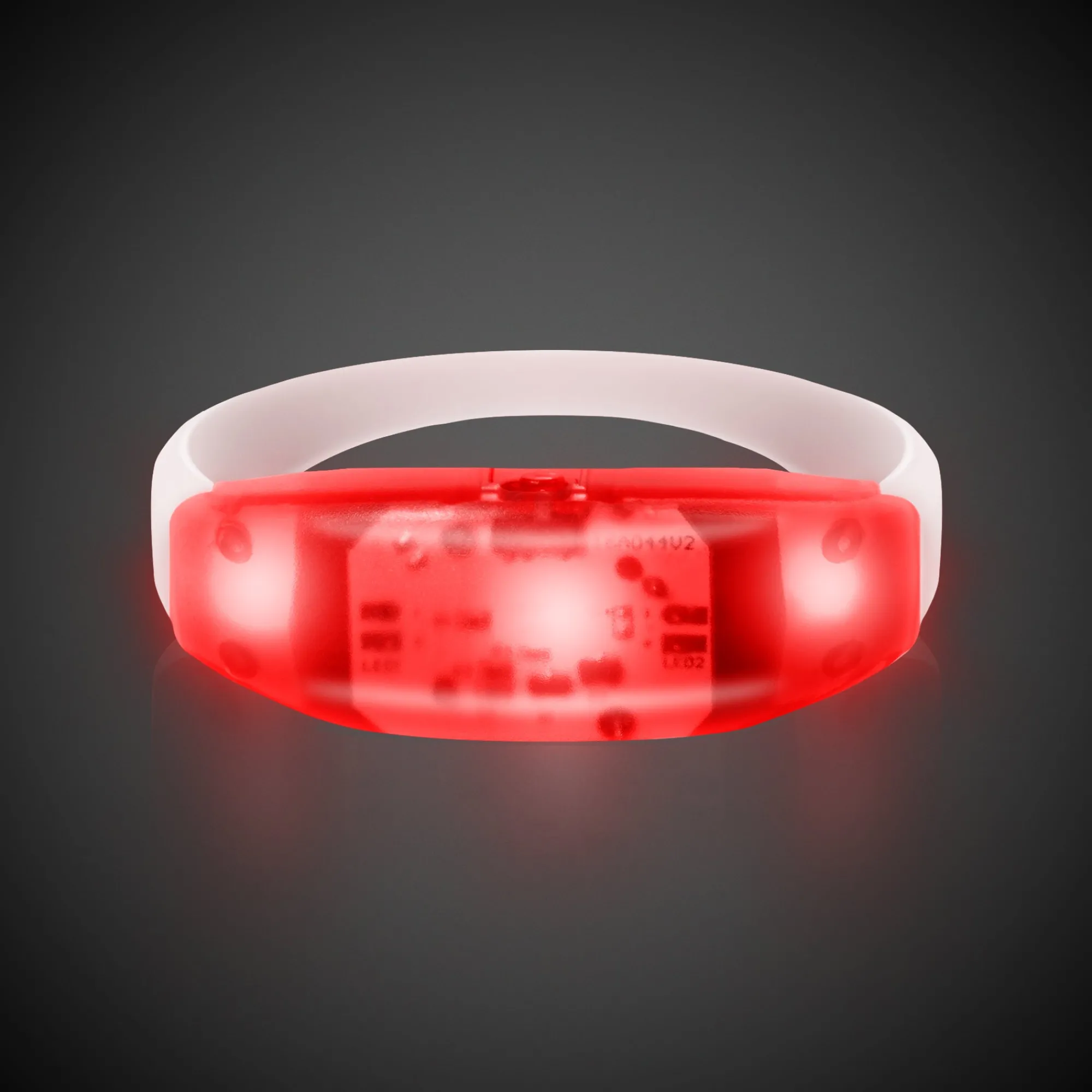 Best Windy City Novelties LED Stretchy Bangle Bracelet Red