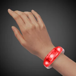 Best Windy City Novelties LED Stretchy Bangle Bracelet Red