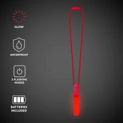 Windy City Novelties LED Waterproof Light Stick Red