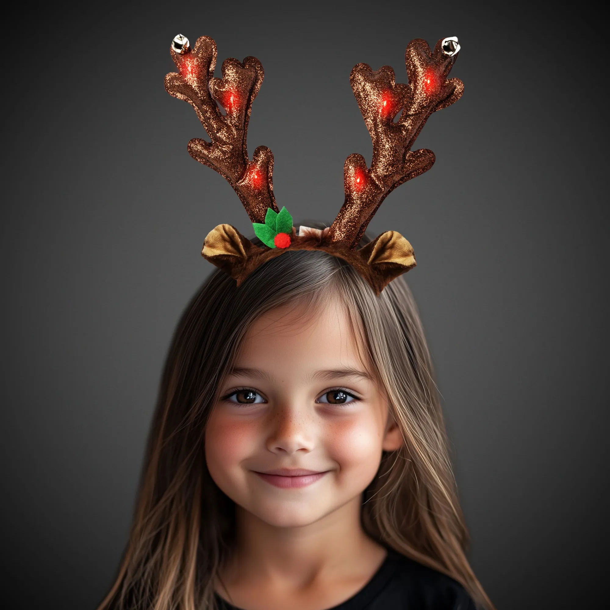 Online Windy City Novelties LED Reindeer Antlers Headband