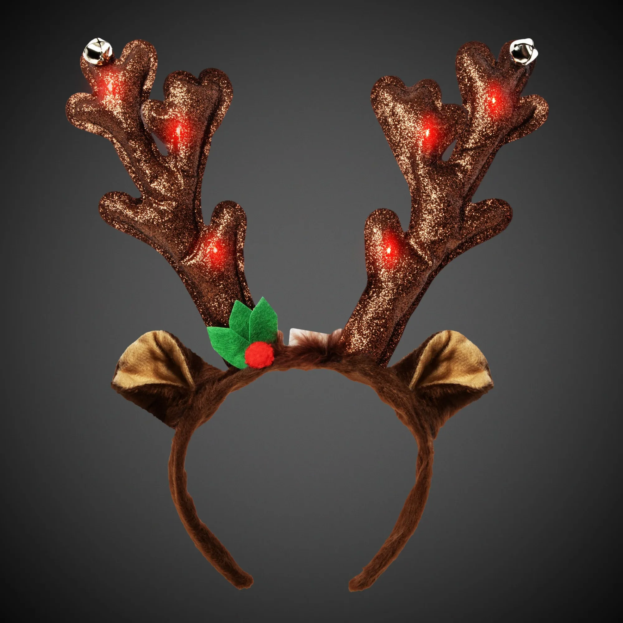 Online Windy City Novelties LED Reindeer Antlers Headband