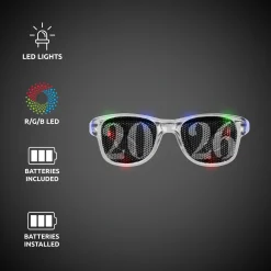 Best Windy City Novelties LED 2026 Retro Sunglasses