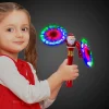 Hot Windy City Novelties LED Santa Swivel Arms Spinner Wand