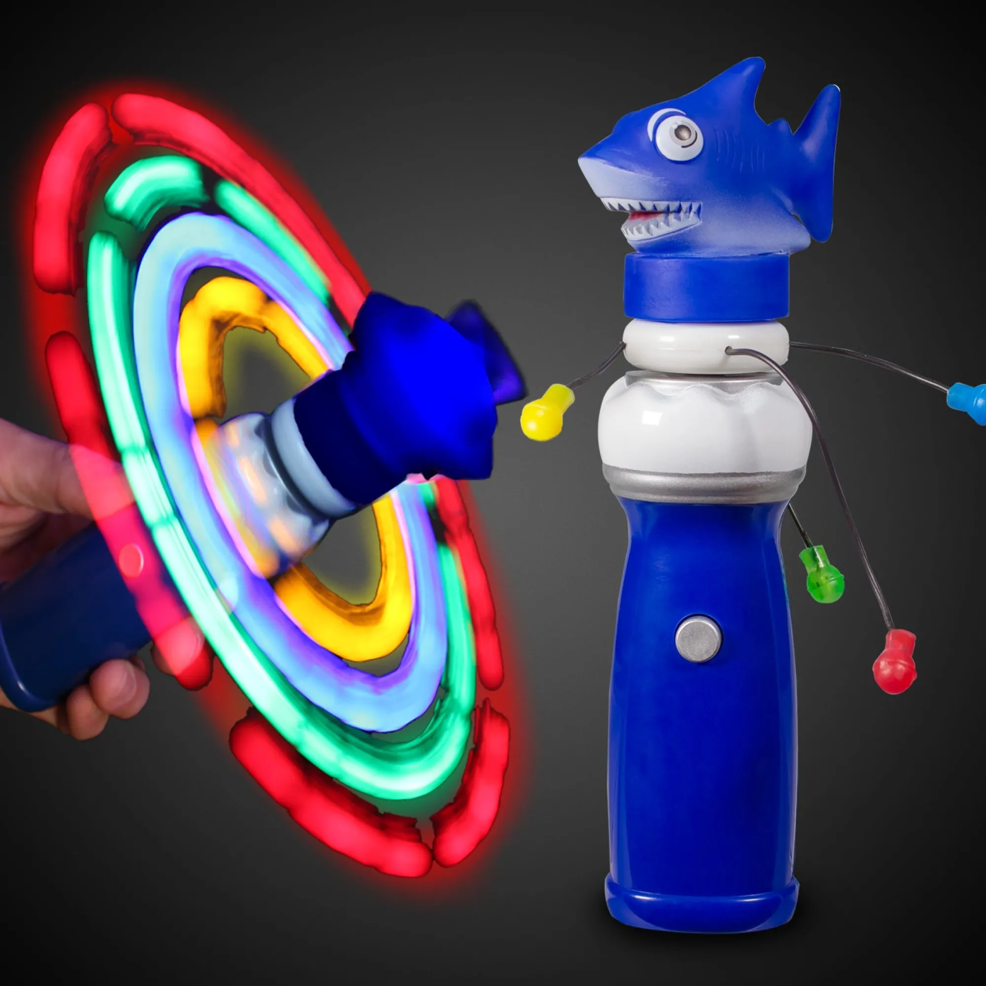 Sale Windy City Novelties LED Shark Galaxy Spinner