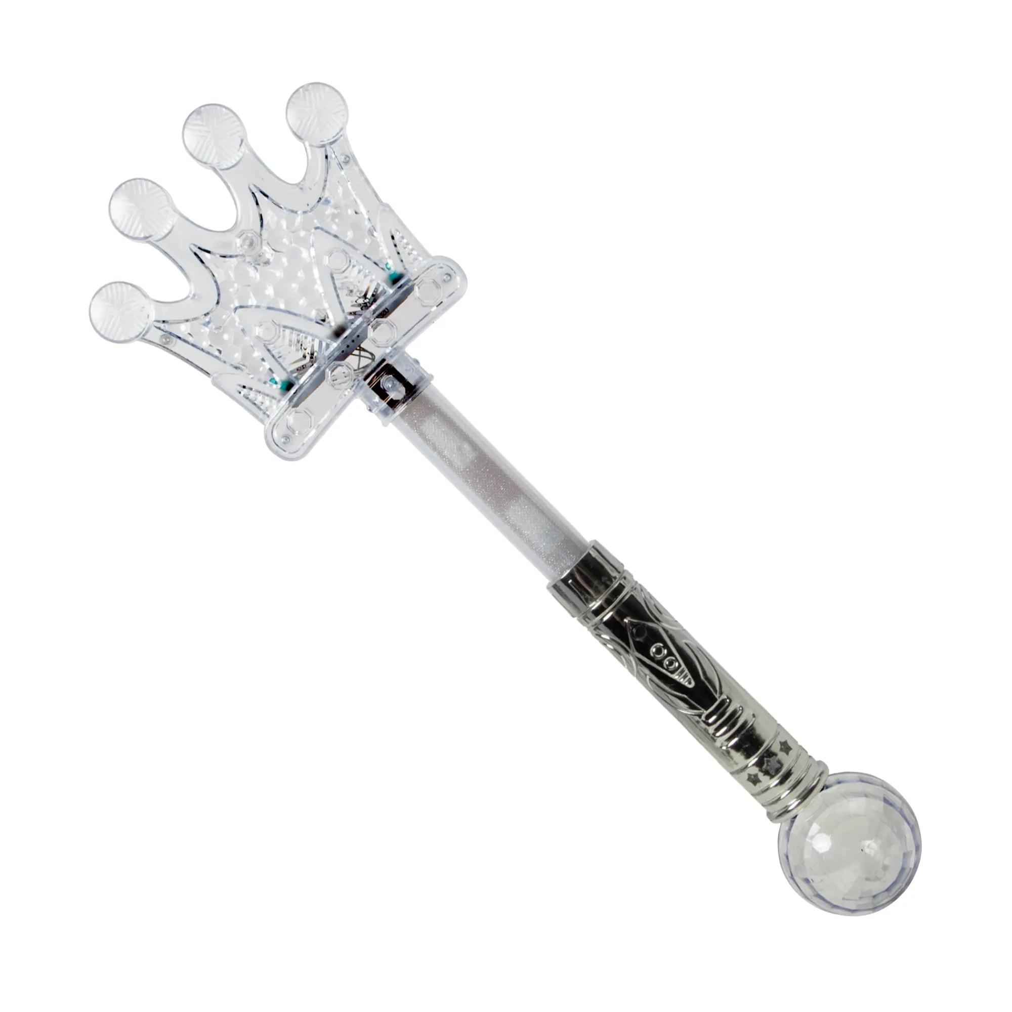 Sale Windy City Novelties LED Silver Crown Wand
