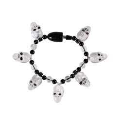 Windy City Novelties LED Skull Bead Bracelet